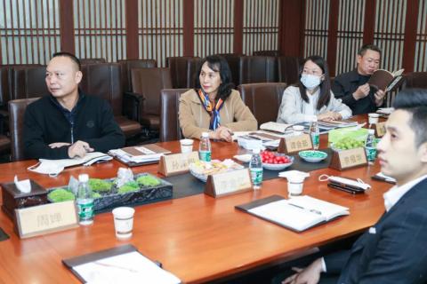 罗湖区人大常委副主任谭会茹一行莅临星欧娱乐调研